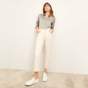 M.M. Lafleur The Daria '90s Jean - Eco Better Than Denim Jeans Cream Tusk